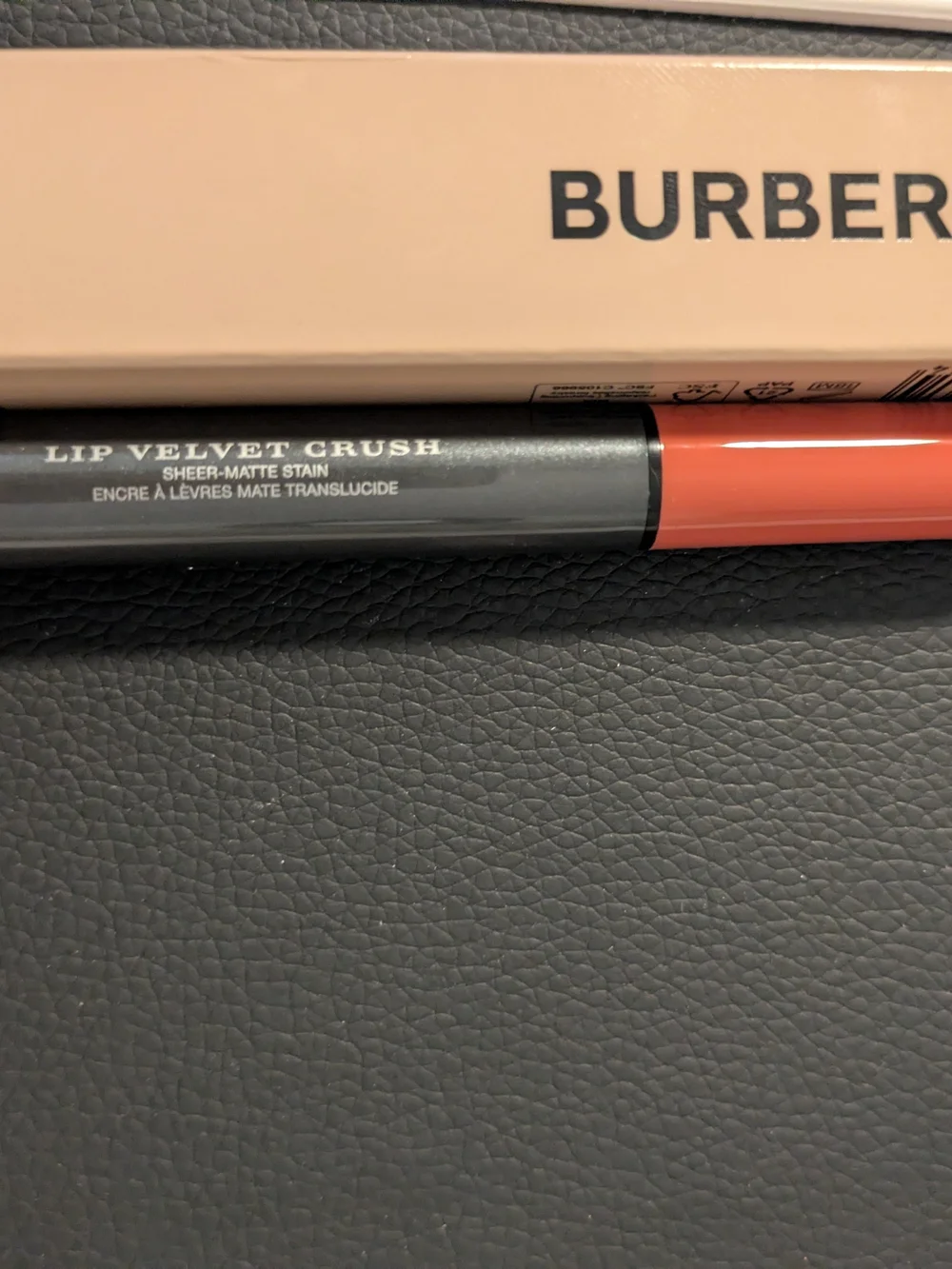 Burberry Lip Velvet Crush Sheer-Matte Stain in Copper Pink